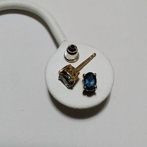 YG London Blue Topaz Earrings